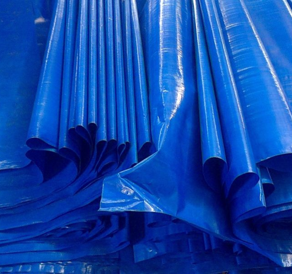 Blue-Blue HDPE Tarpaulin